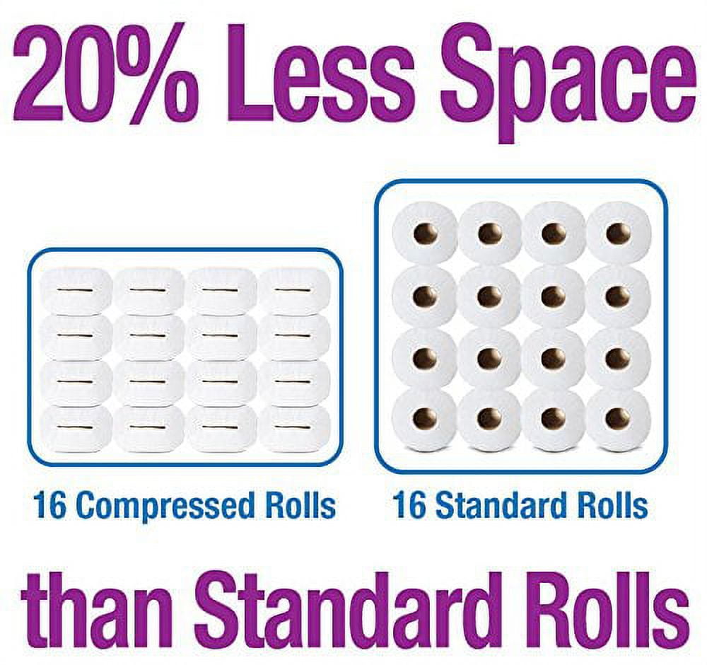 Scott 1000 Toilet Paper - Compressed Pack, 32 Rolls