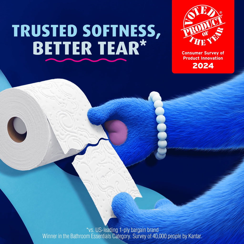 Charmin Ultra Soft Toilet Paper - 4-Pack of 6 Mega Rolls, 224 Sheets per Roll