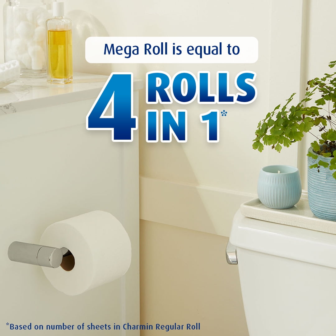 Charmin Ultra Soft Toilet Paper - 6 Super Mega Rolls