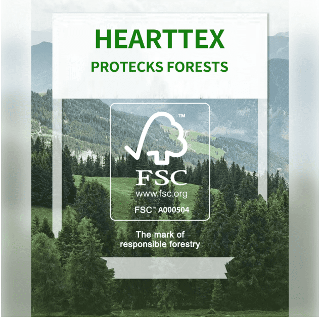 Hearttex 210-Sheet Plastic-Packaged Unprinted Kitchen Paper Towels