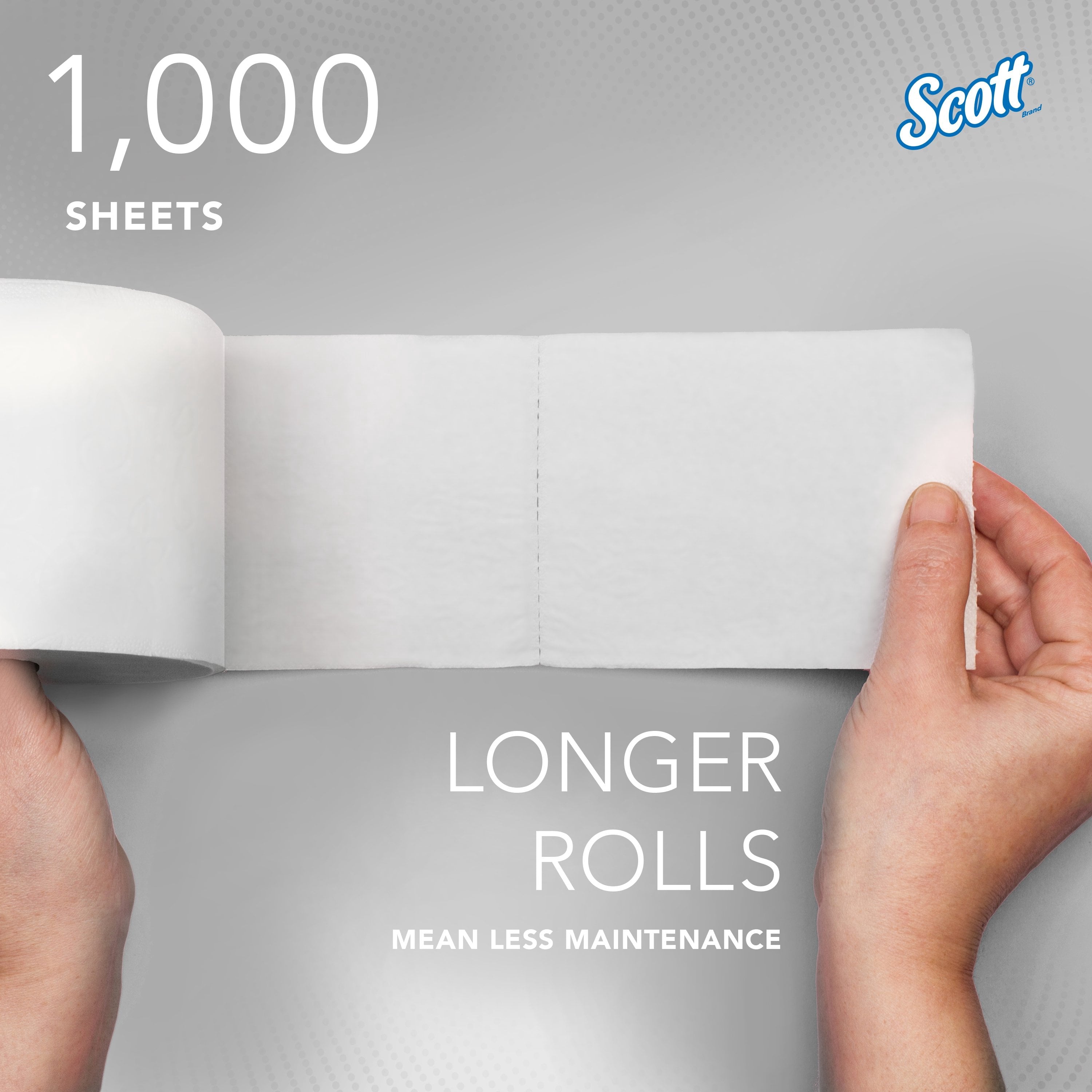Scott Professional Essential Coreless High-Capacity Standard Roll Toilet Paper - Bulk (04007), 2-Ply, White (36 Rolls of 1, 000 Sheets, 36, 000 Sheet Total)