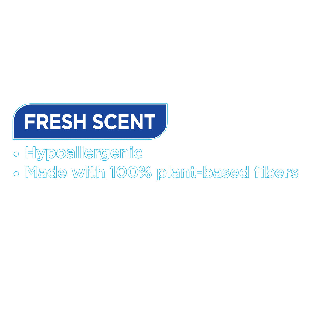 Equate Flushable Cleansing Cloths - Fresh Scent, 240 Wipes, 5 Resealable Packs - 2-Pack