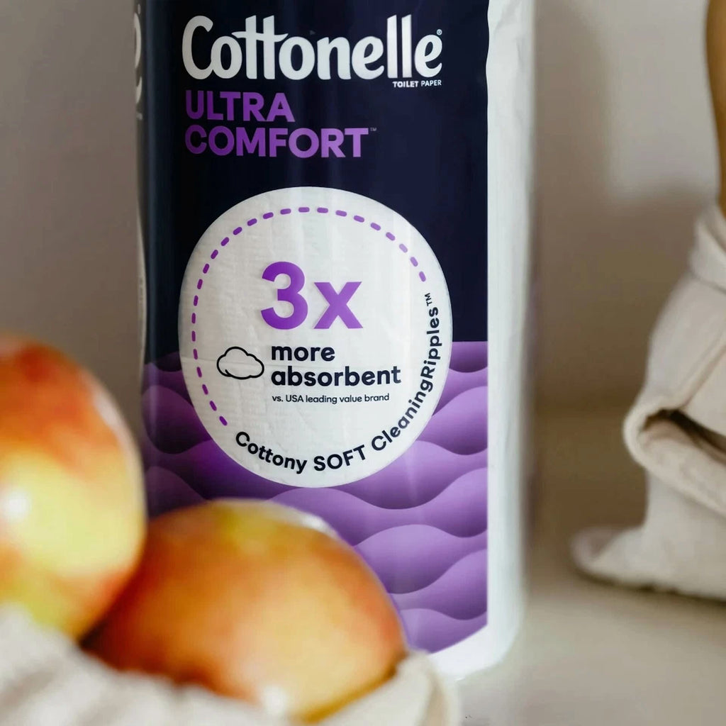 Cottonelle Ultra Comfort Toilet Paper - Soft Toilet Tissue, 6 Mega Rolls