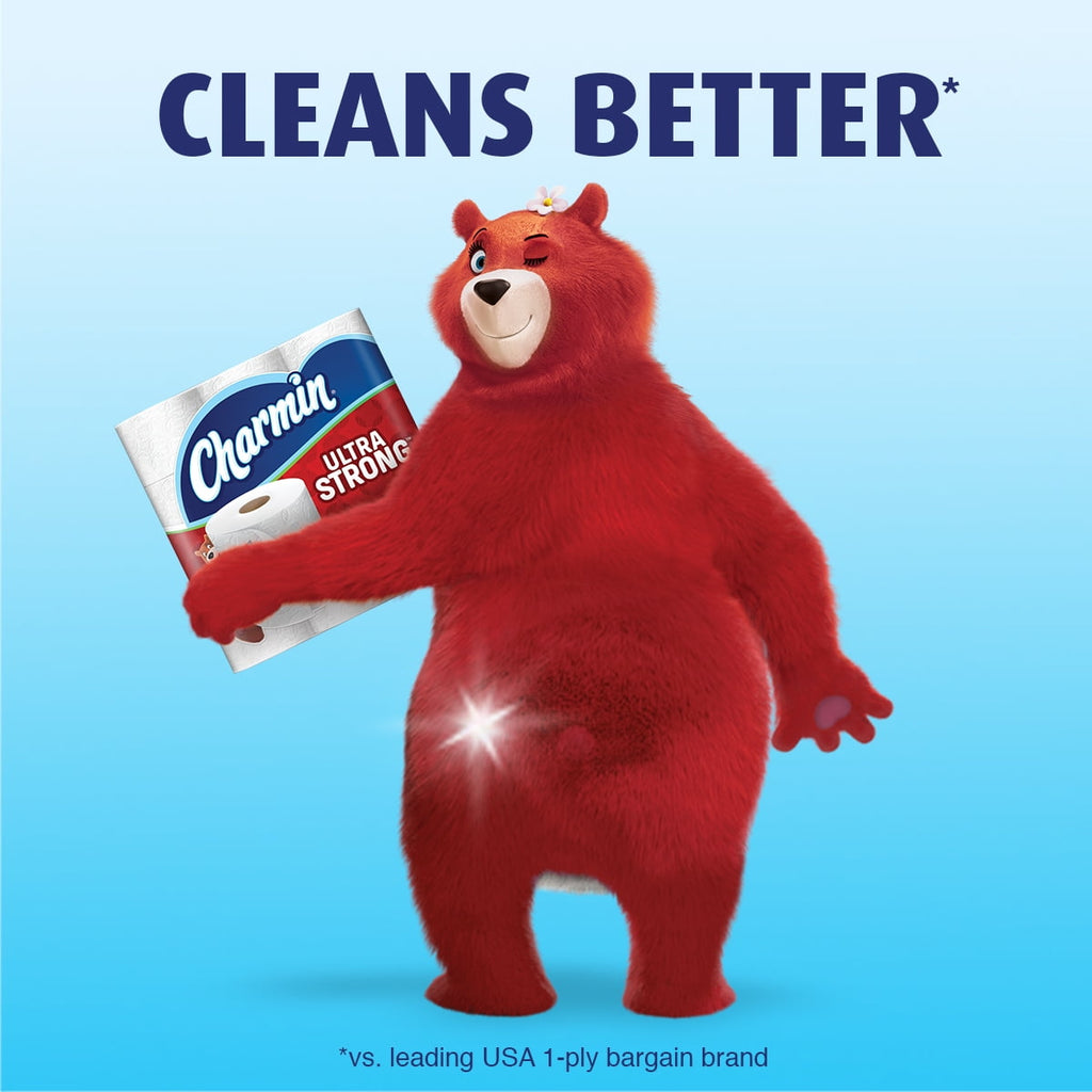 Charmin Ultra Strong Toilet Paper - 12 Super Mega Rolls
