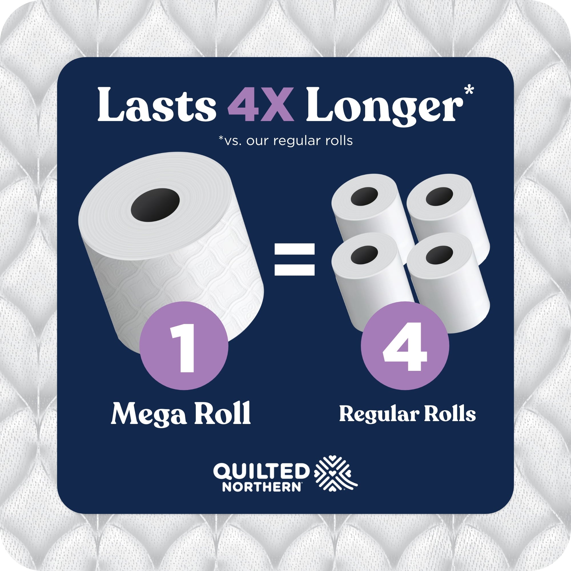 Quilted Northern Ultra Plush 3-Ply Toilet Paper - 30 Mega Rolls, 255 Sheets per Roll